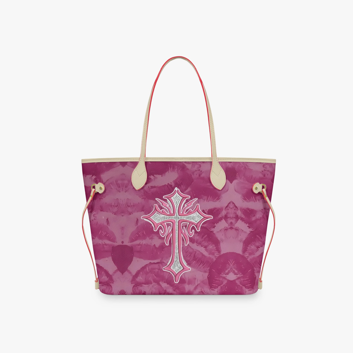 Ricky Pink Large Tote Bag