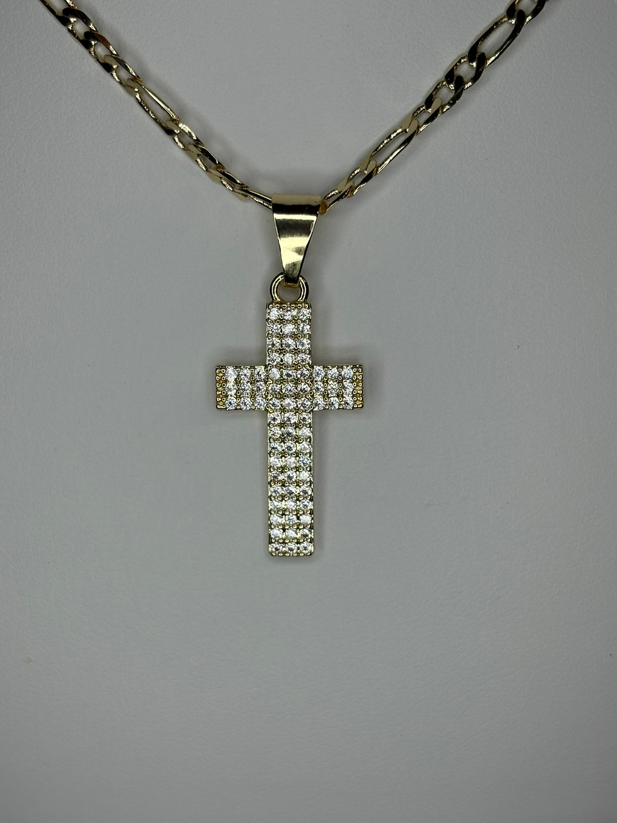 Iced Cross Necklace