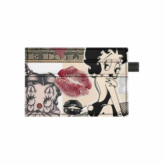 Wild Red Boop Card Holder