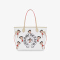 Betty Chrome Cross Large Tote Bag