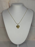 Nugget Heart Necklace (small version)