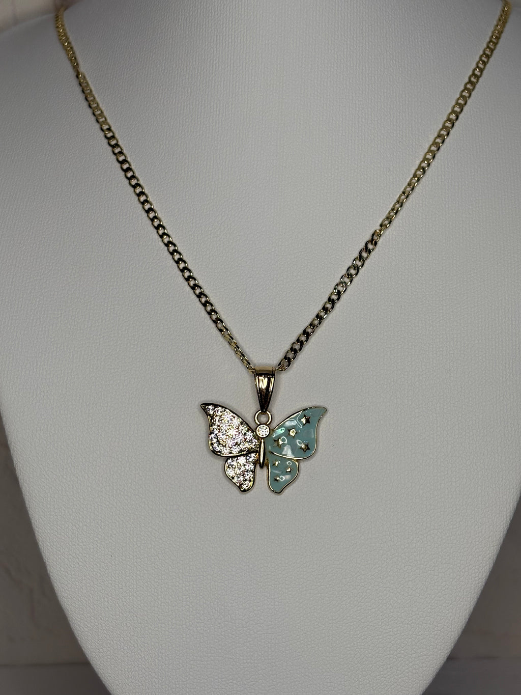 Silver Blue Butterfly