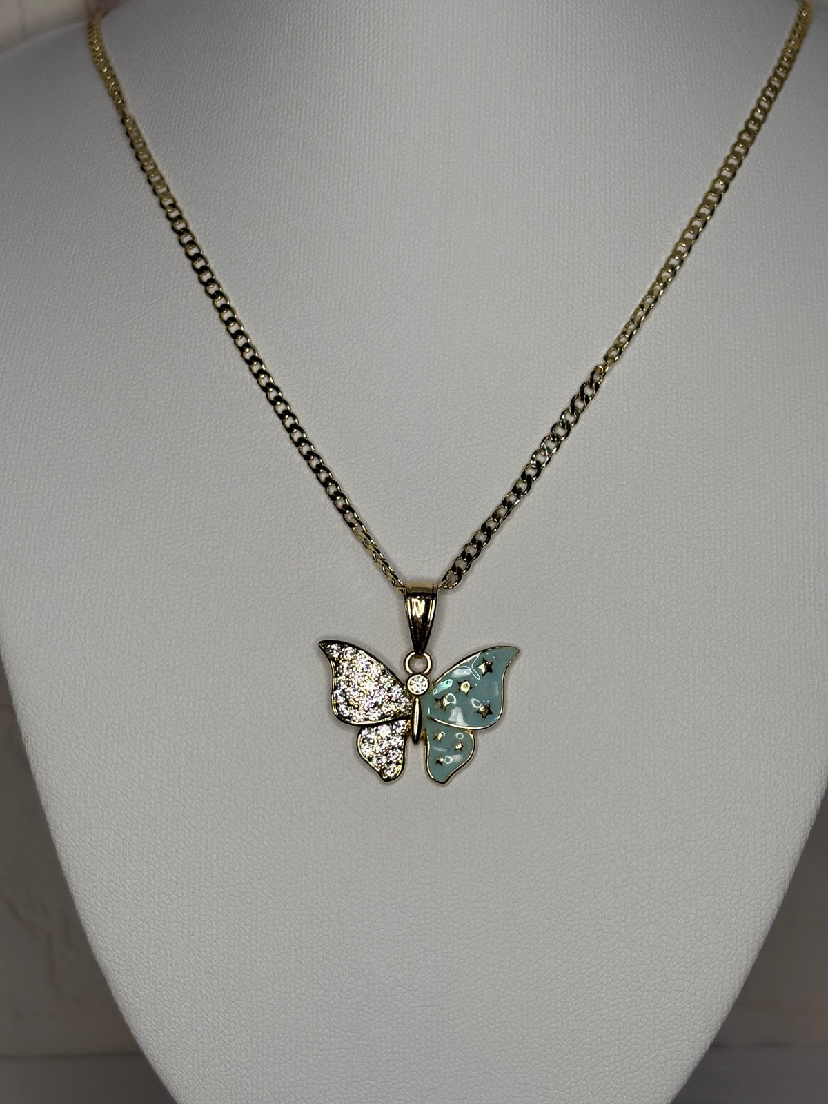 Silver Blue Butterfly