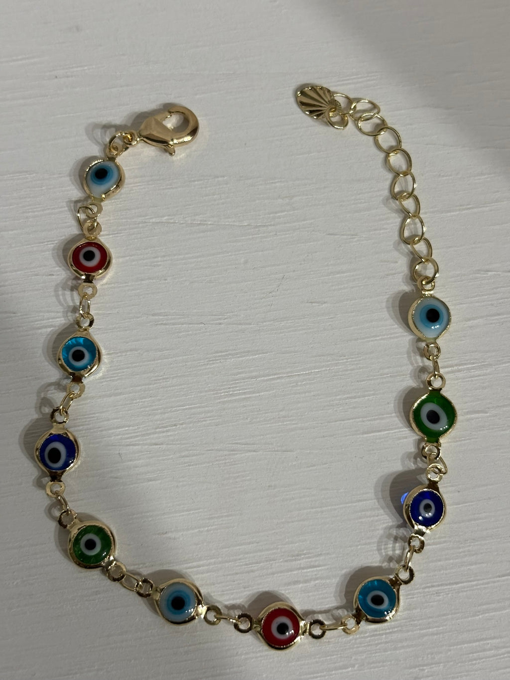 Multicolor Evil Eye Bracelet