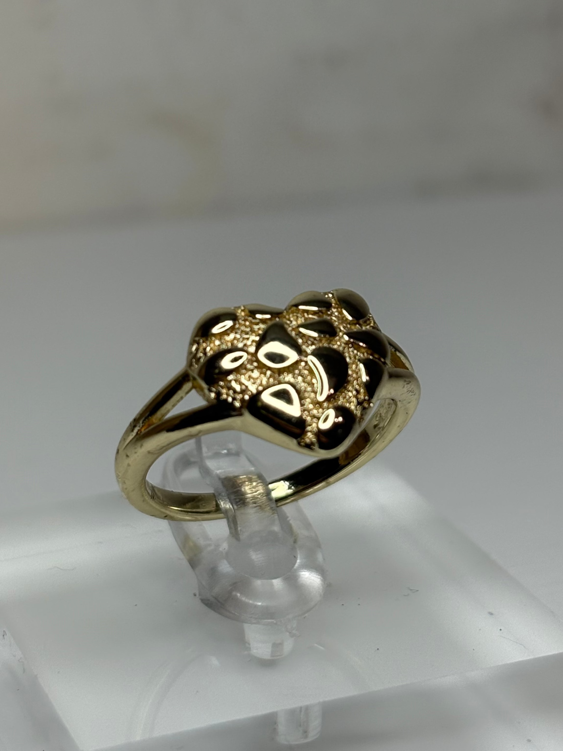 Nugget Heart Ring
