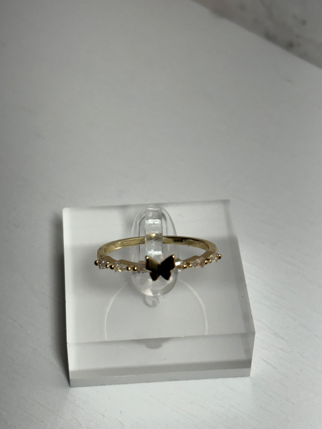 Small Dainty Butterfly ring