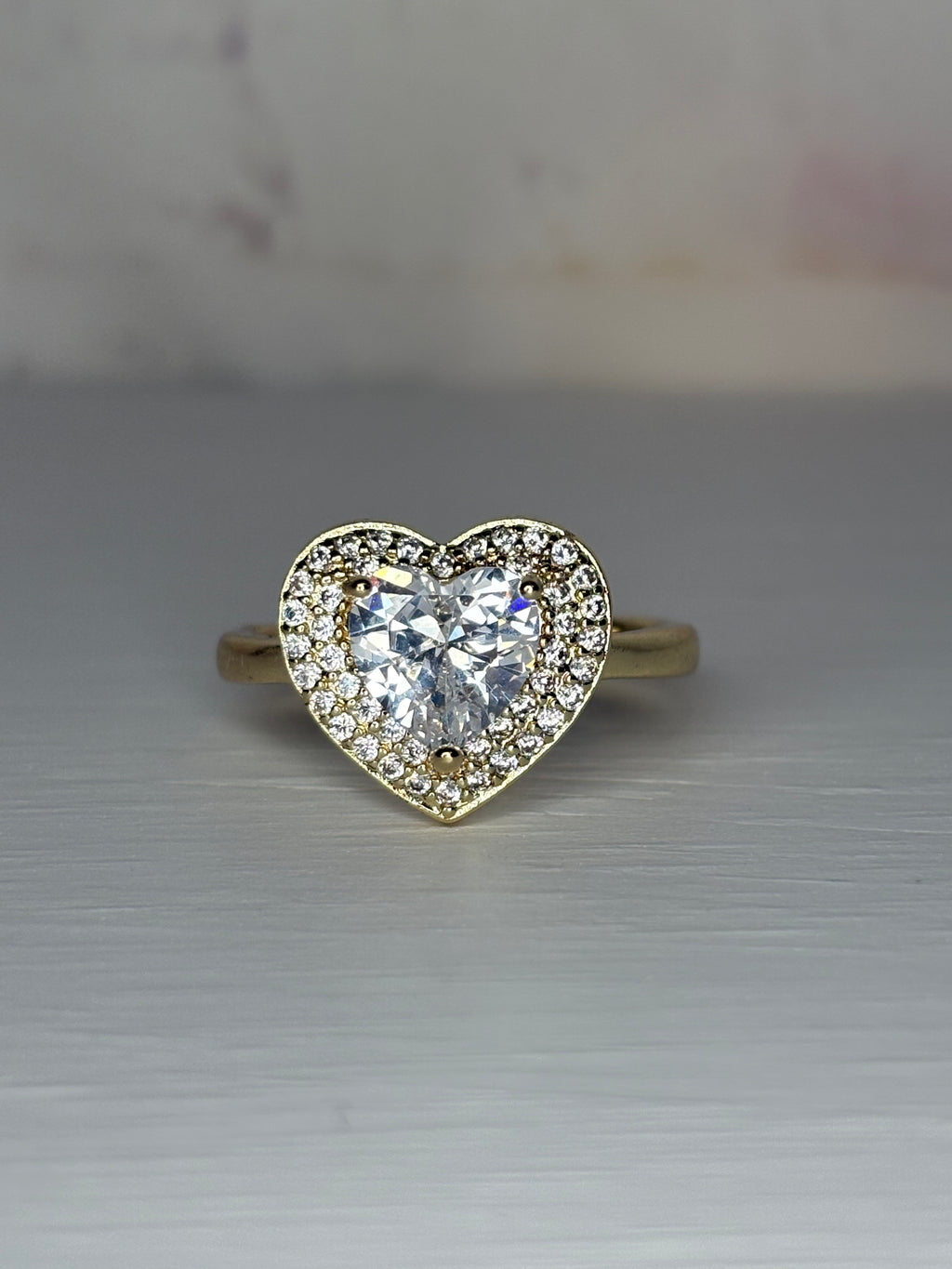 Camila heart ring