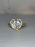 Camila heart ring