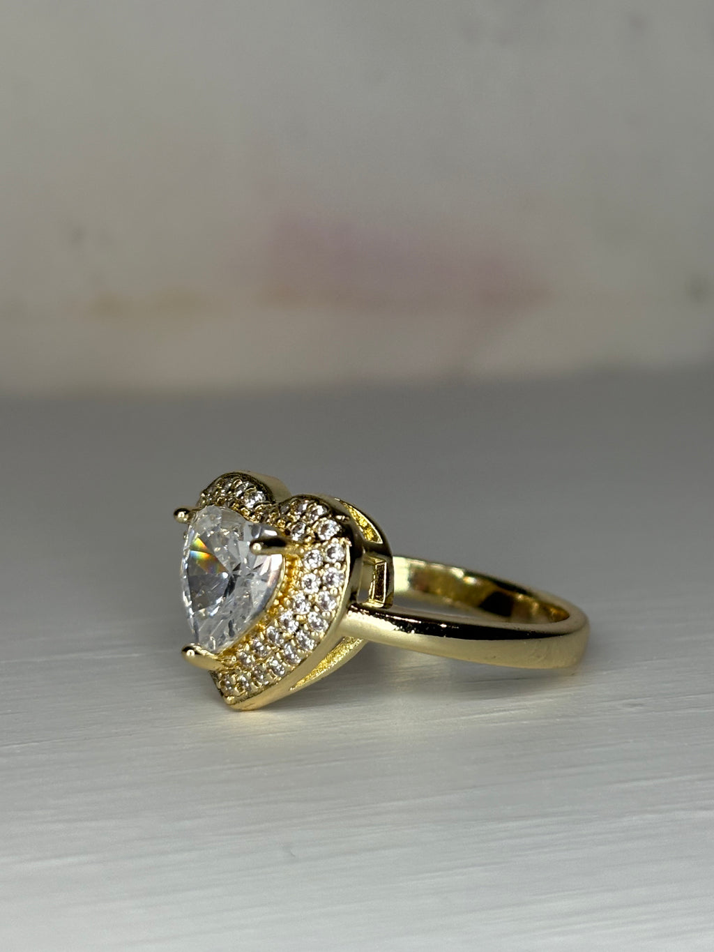 Camila heart ring