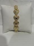 Puff Heart Nuggett Bracelet