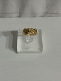 Double Heart Nugget Ring