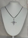 Silver Witches Knot Necklace #1