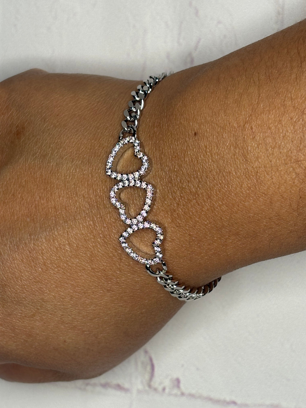 Triple T heart bracelets