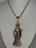 Santa Muerte MultiColor Necklace