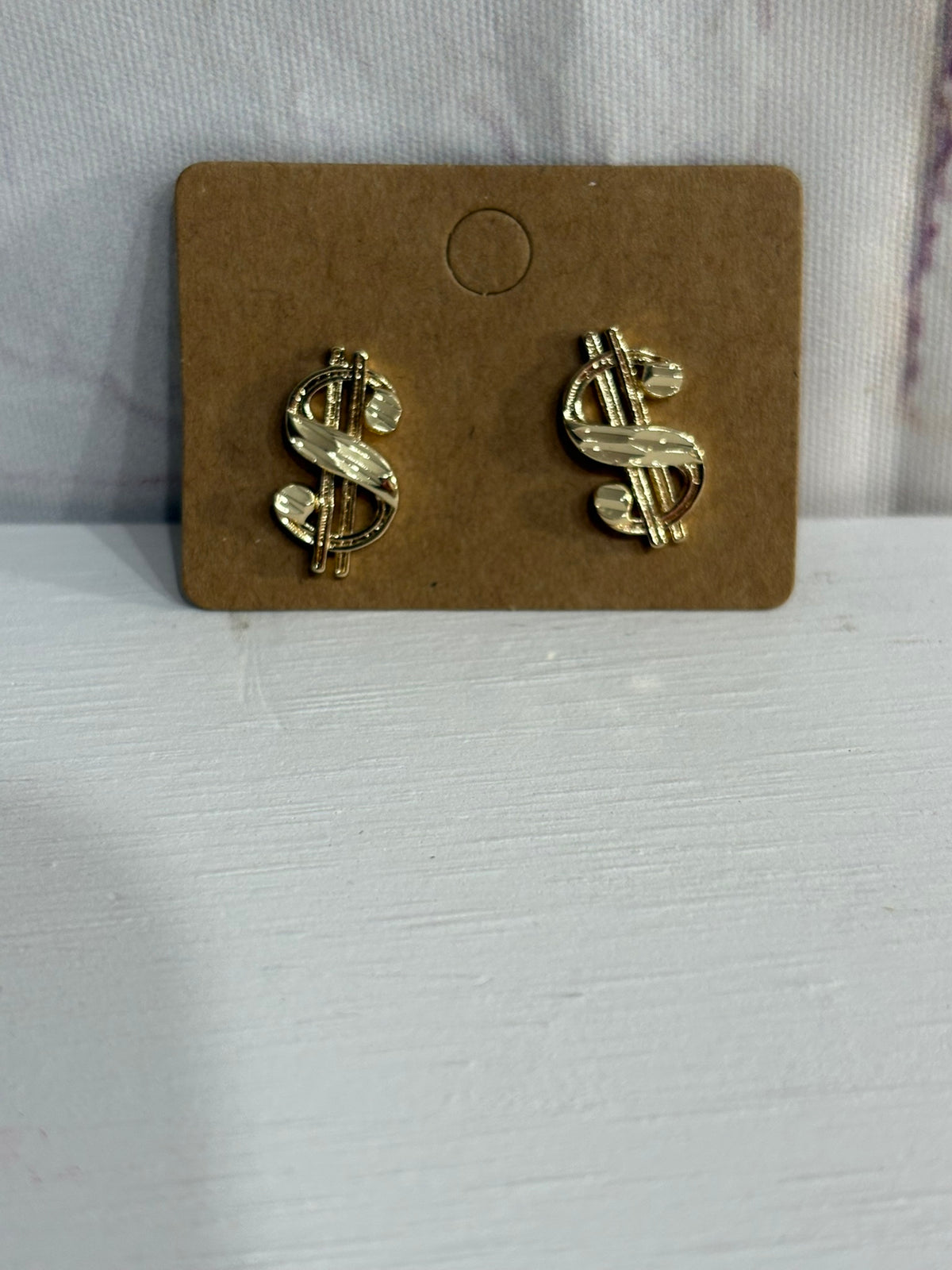 Dollar $ Earrings