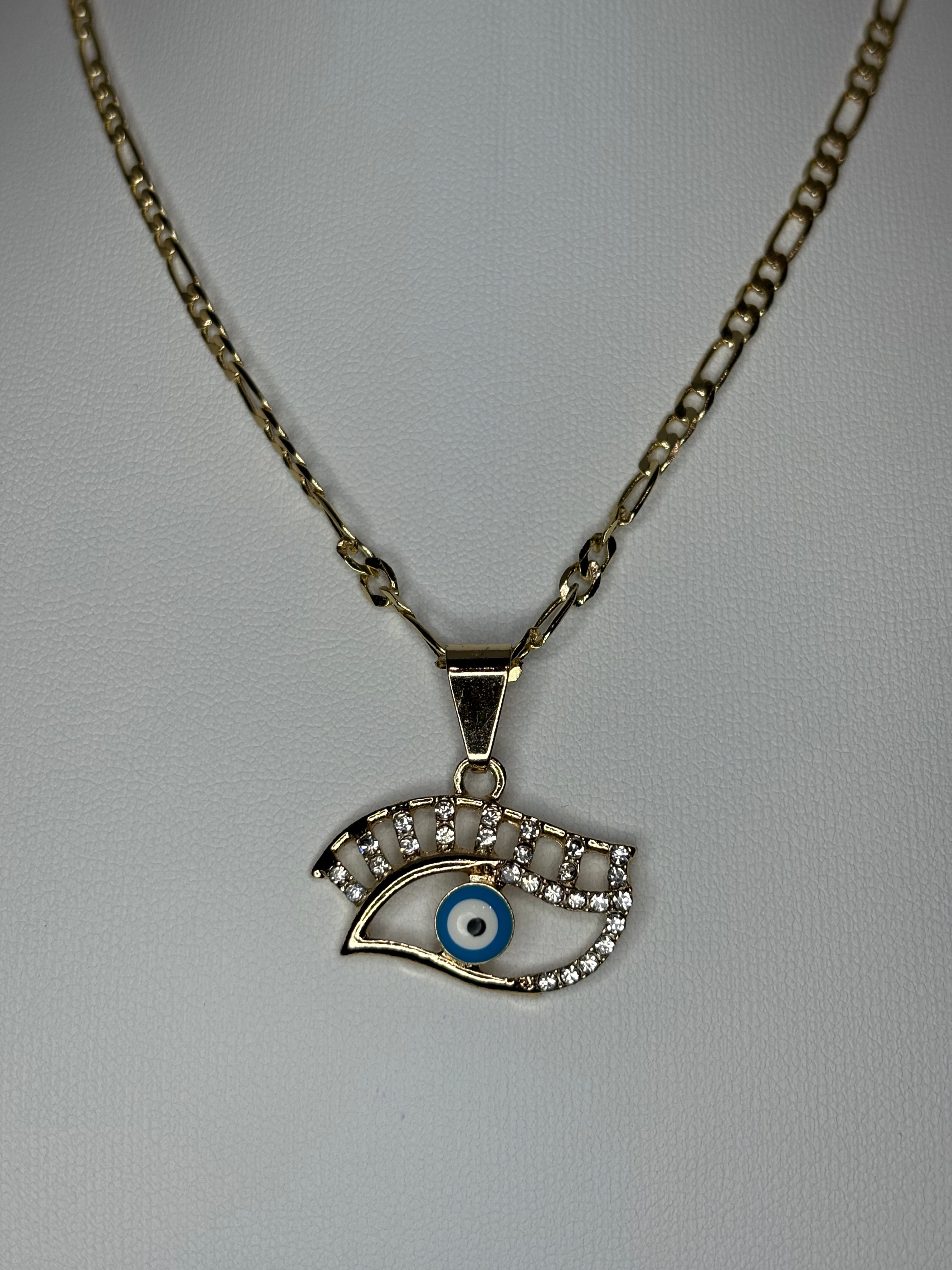 Evil eye necklace