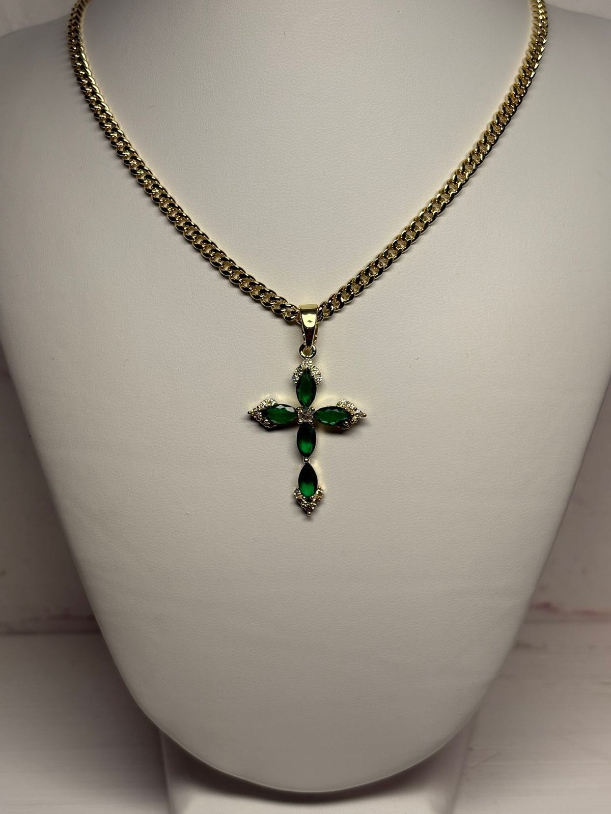 April Cross Necklace