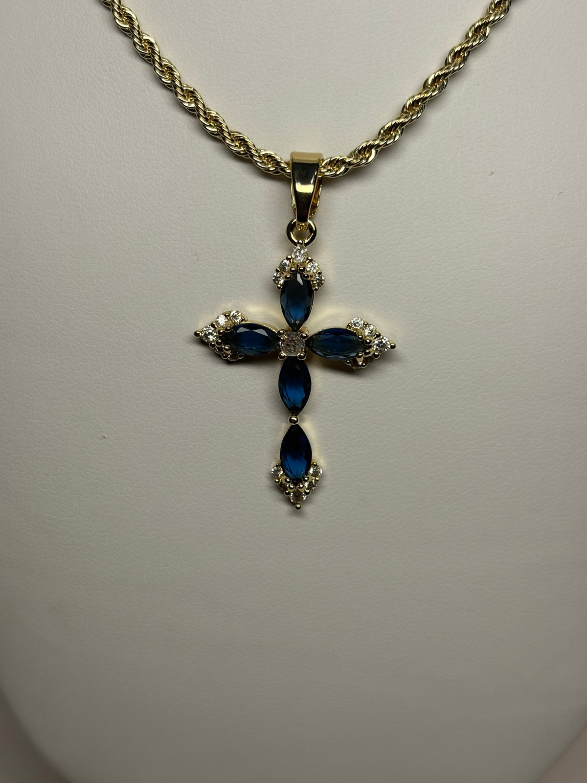 April Cross Necklace