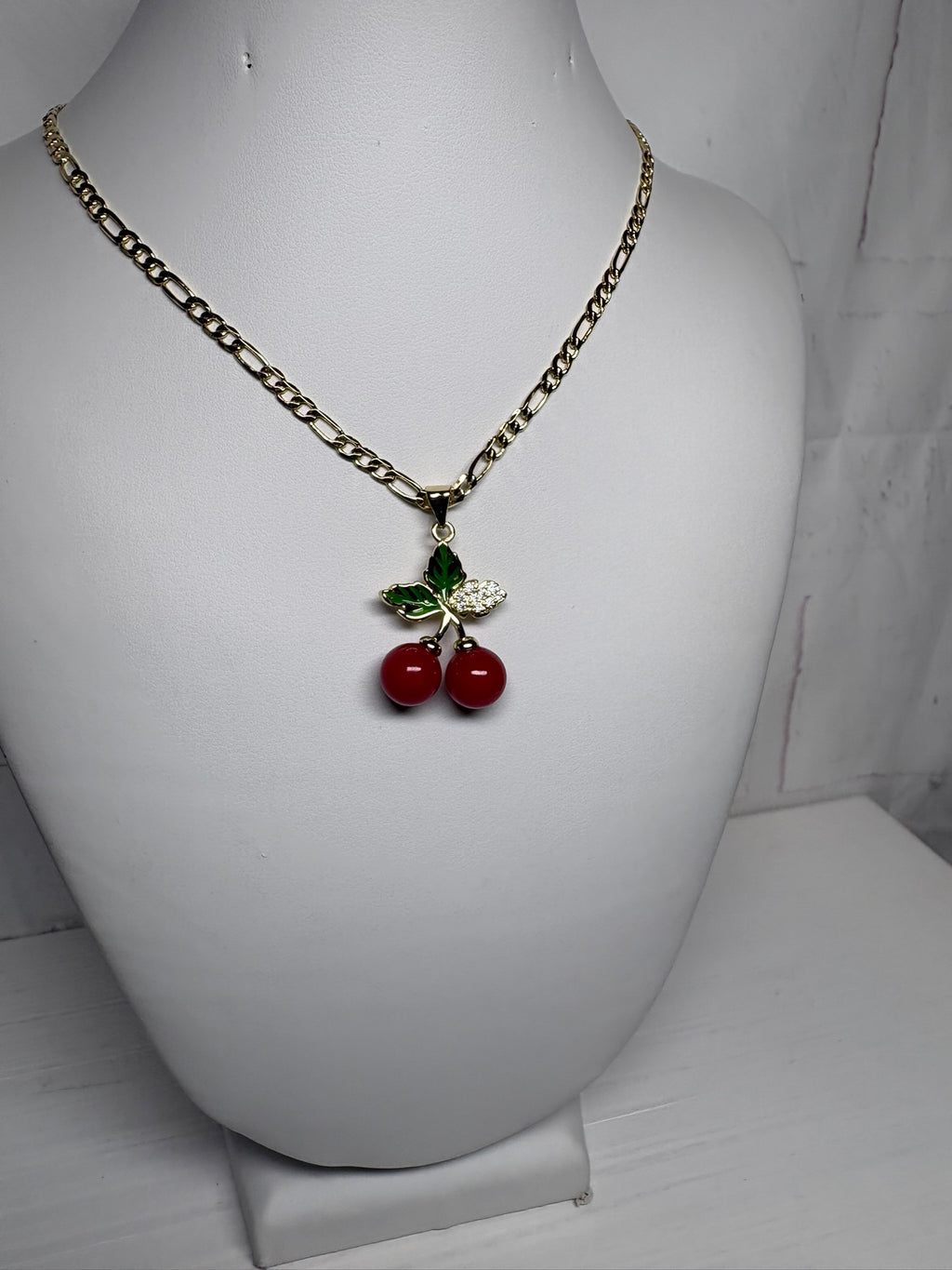 Cherry Drip Necklace