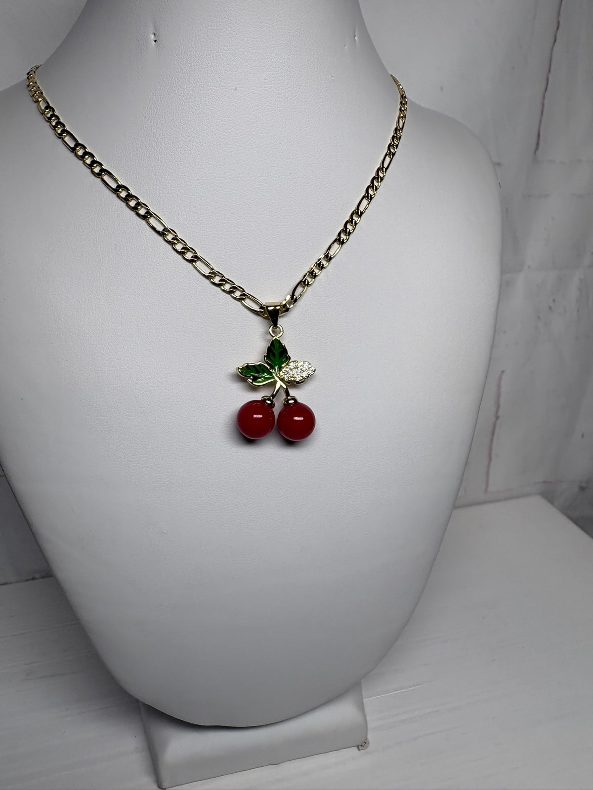 Cherry Drip Necklace
