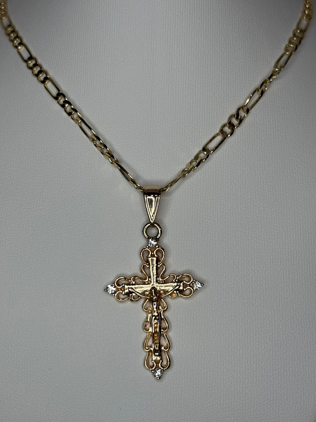 Ornate Crucifix Necklace