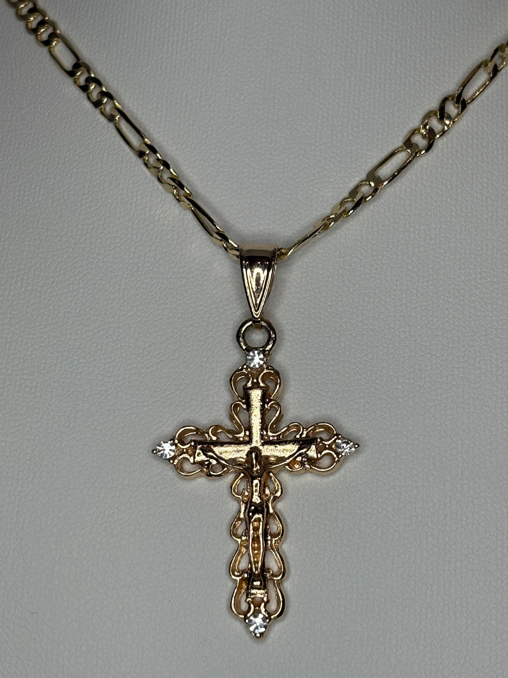 Ornate Crucifix Necklace