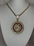 Roulette Spinner Pendant Necklace