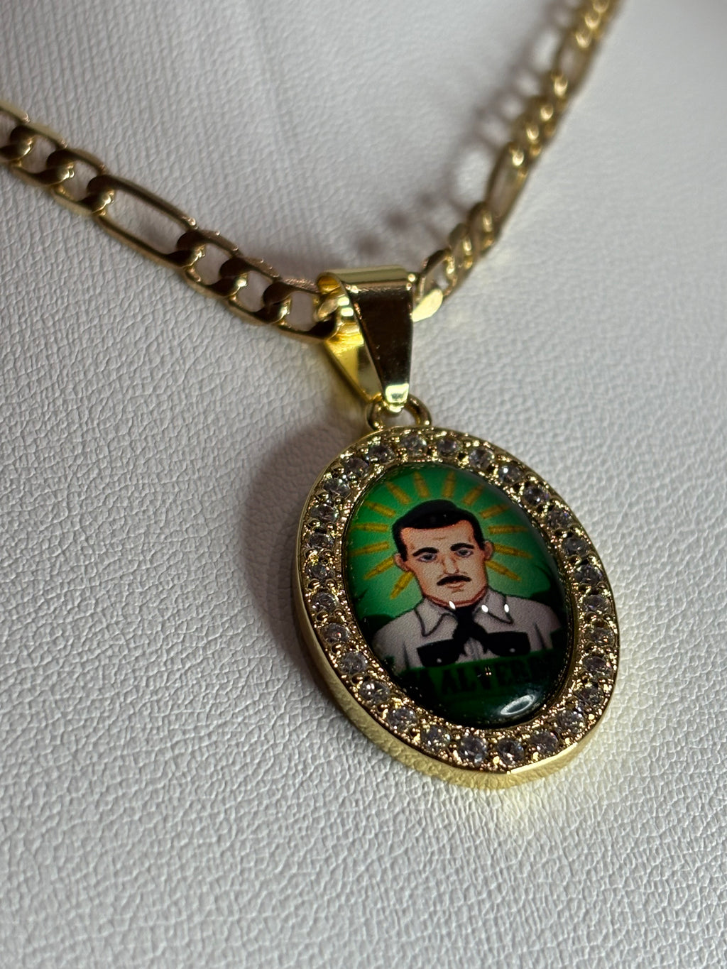 Collar de Jesús Malverde Necklace