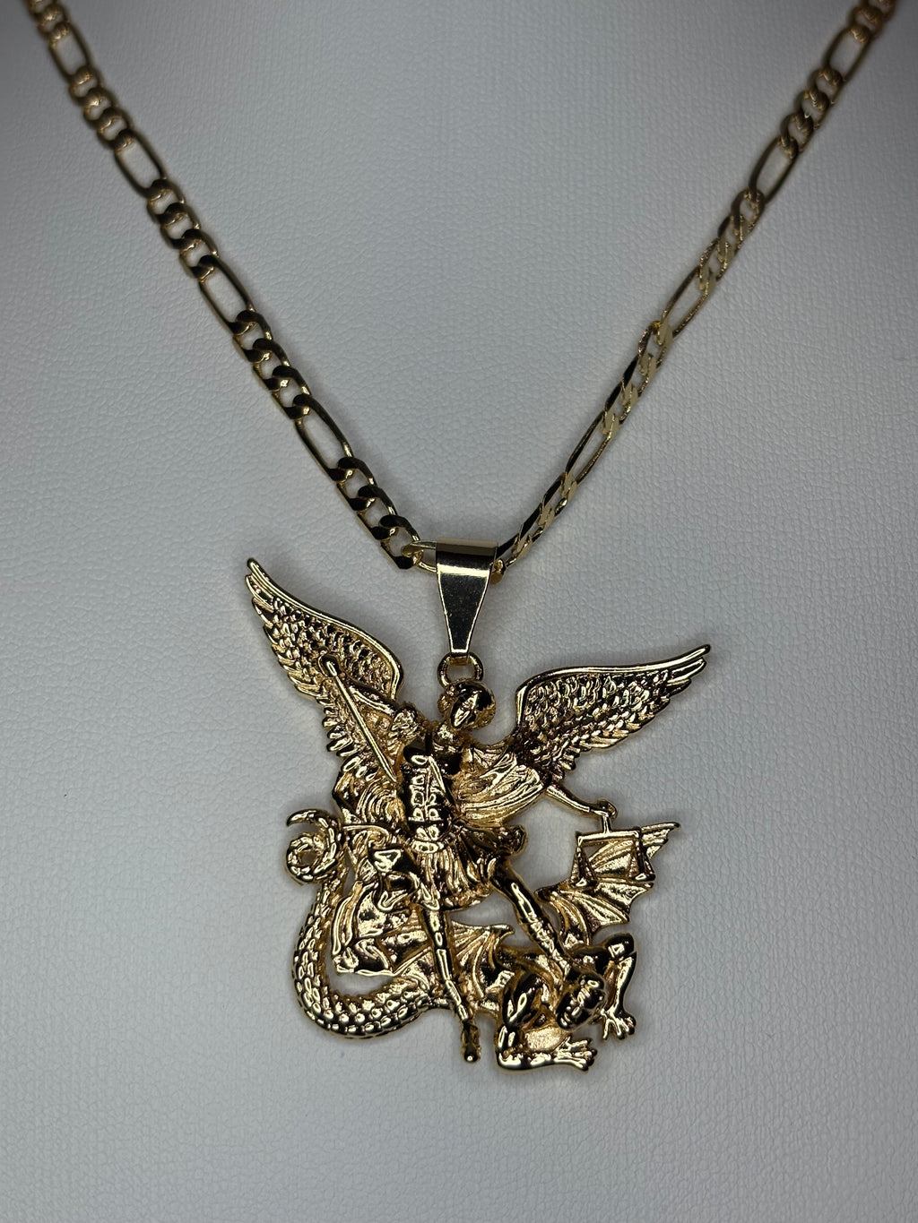 Saint Michael the Archangel Pendant Necklace
