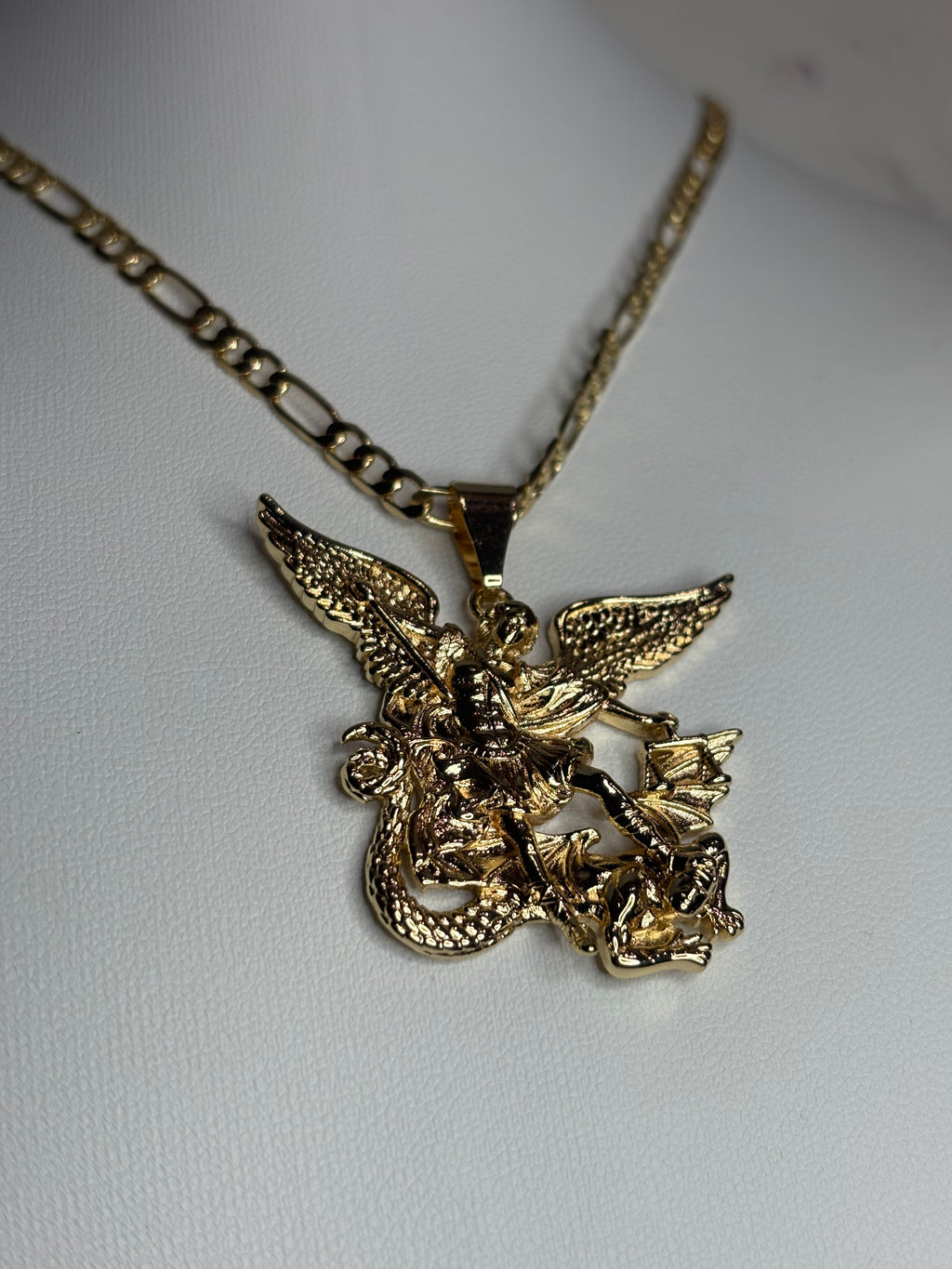 Saint Michael the Archangel Pendant Necklace
