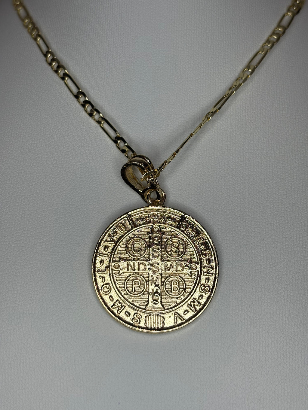 San Benito (St. Benedict) Medallion Necklace