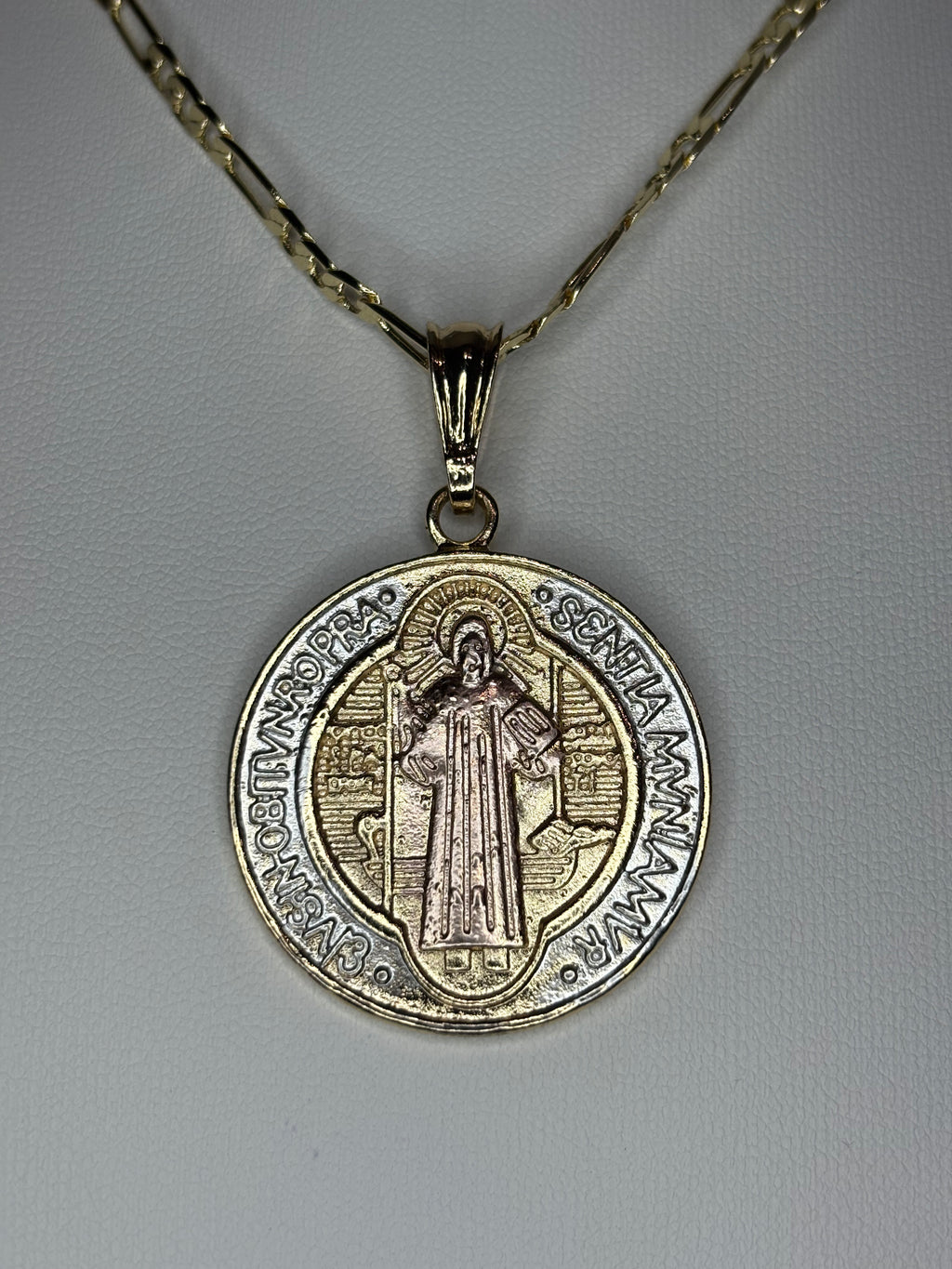 San Benito (St. Benedict) Medallion Necklace