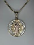 San Benito (St. Benedict) Medallion Necklace