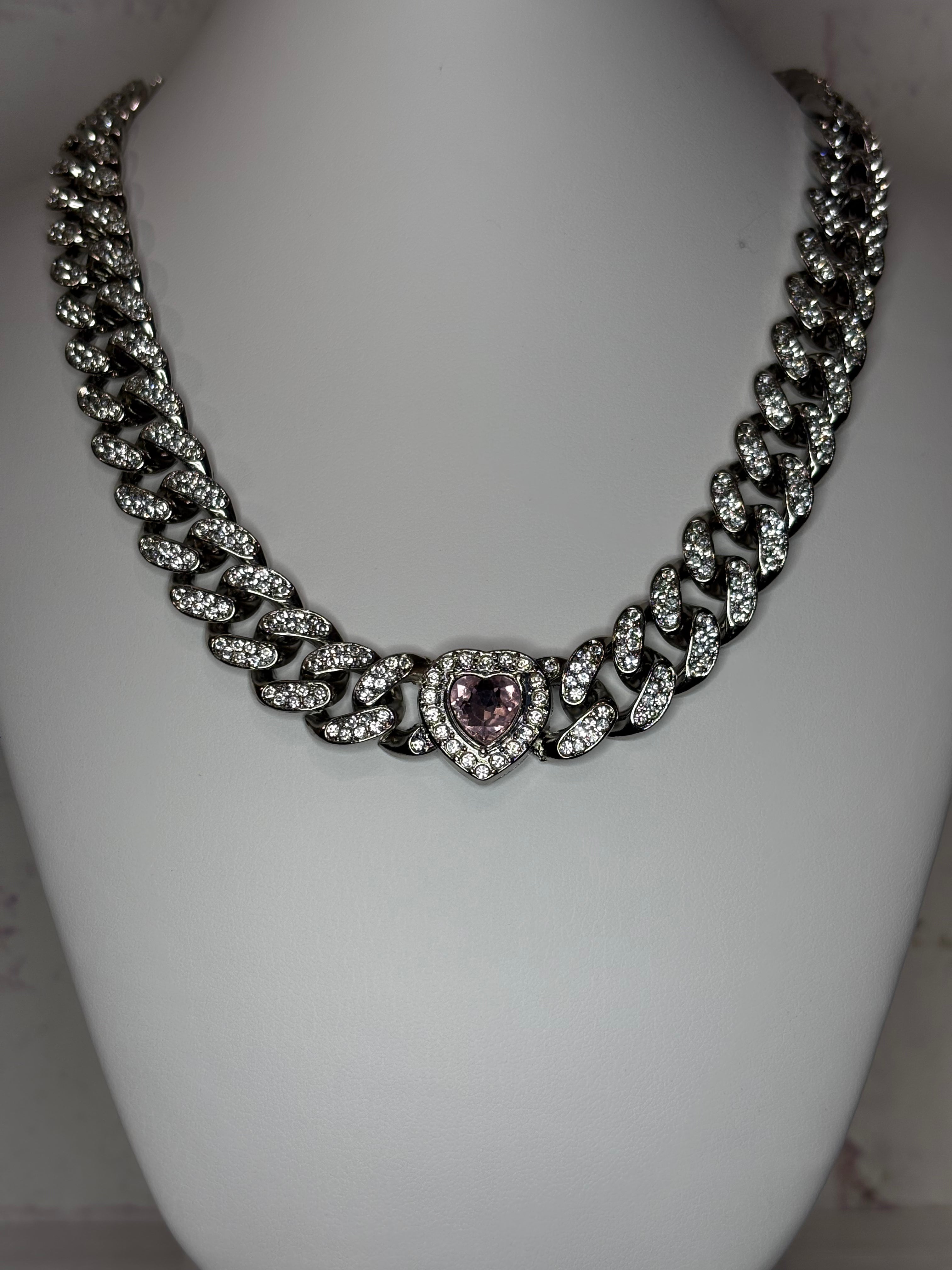 Blush Heart Necklace