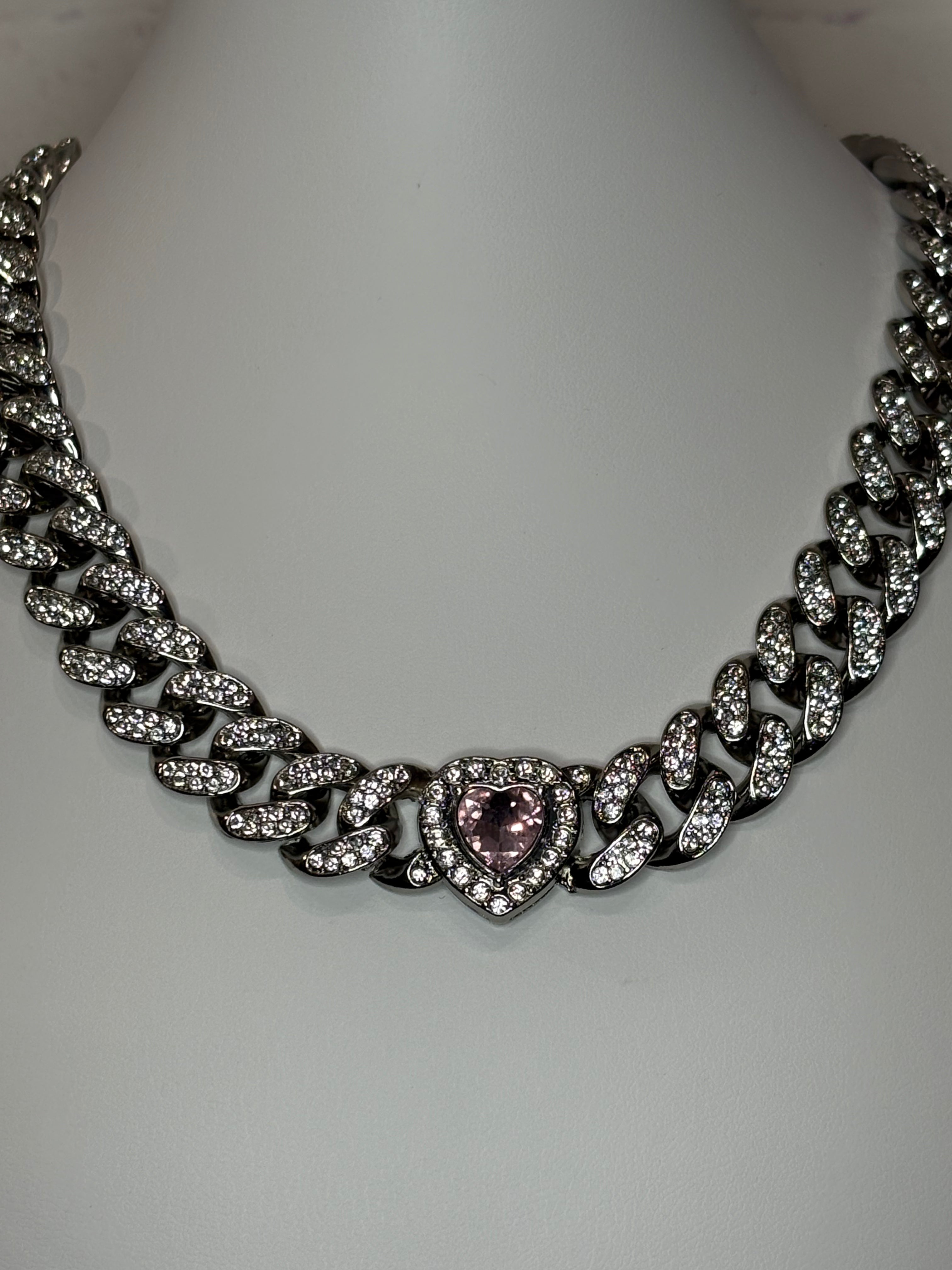 Blush Heart Necklace
