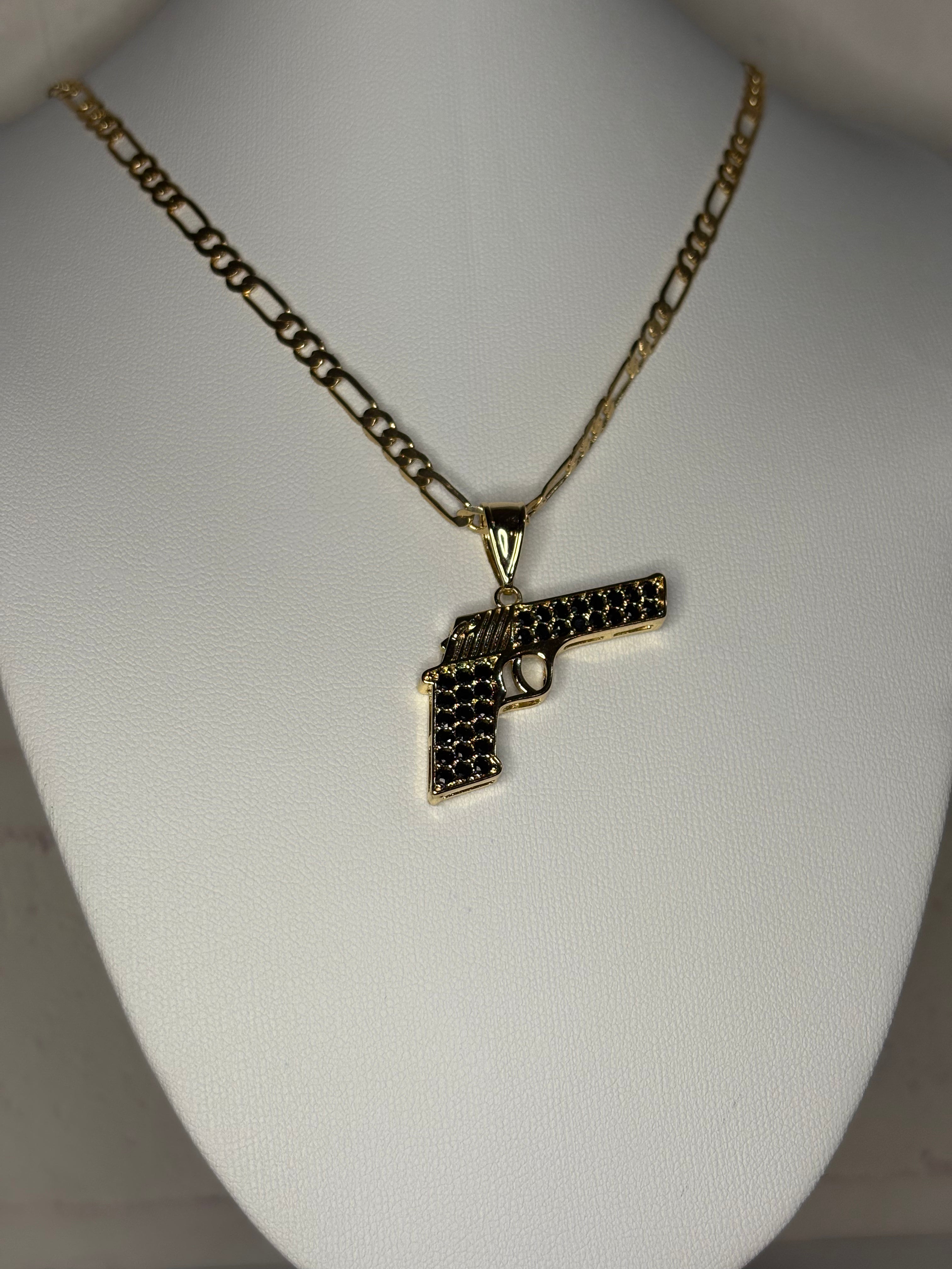 Blk pew pew chain