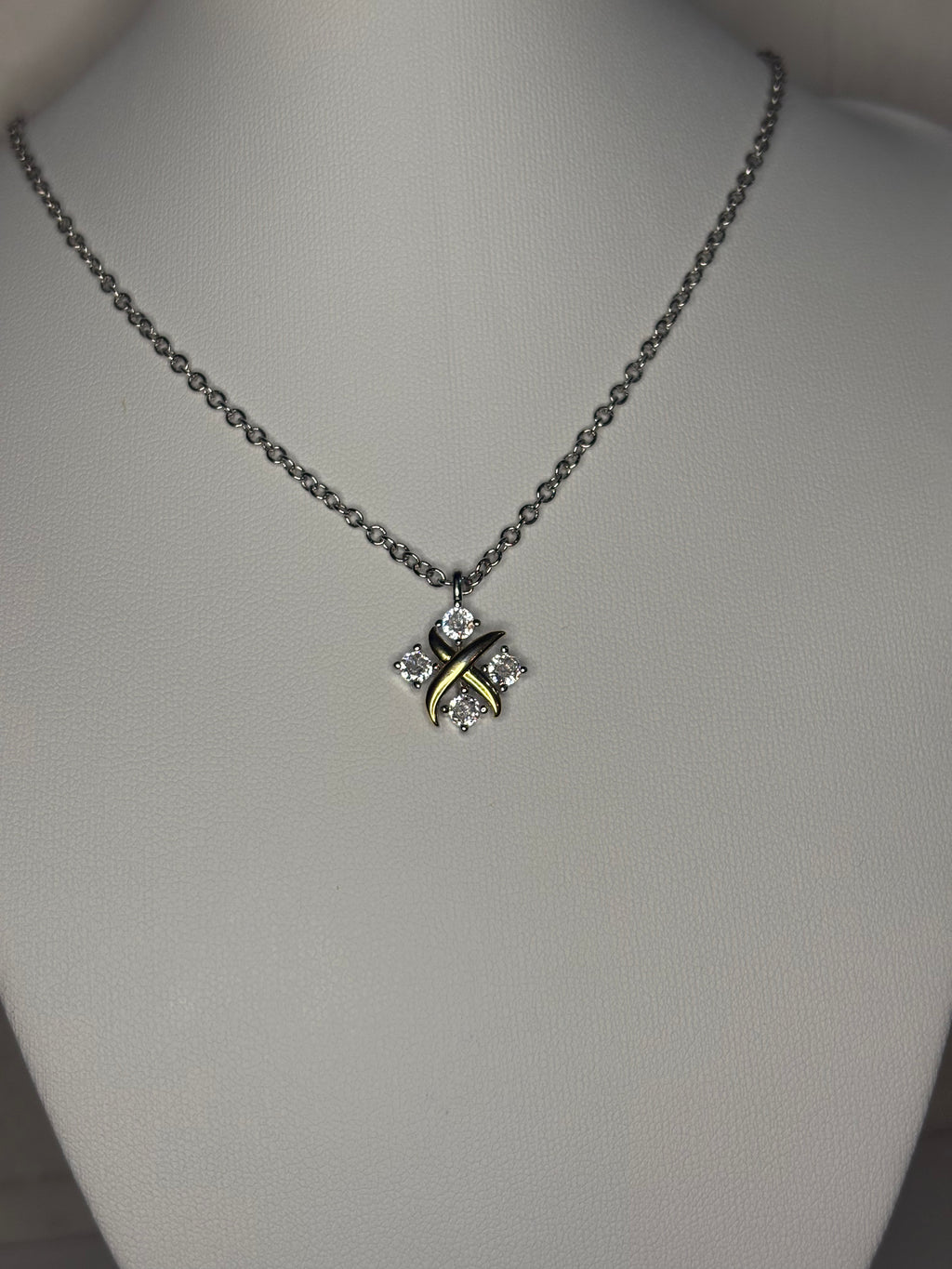 Hex T & C Diamond Necklace