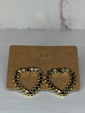 Rolly Heart earrings (Small)