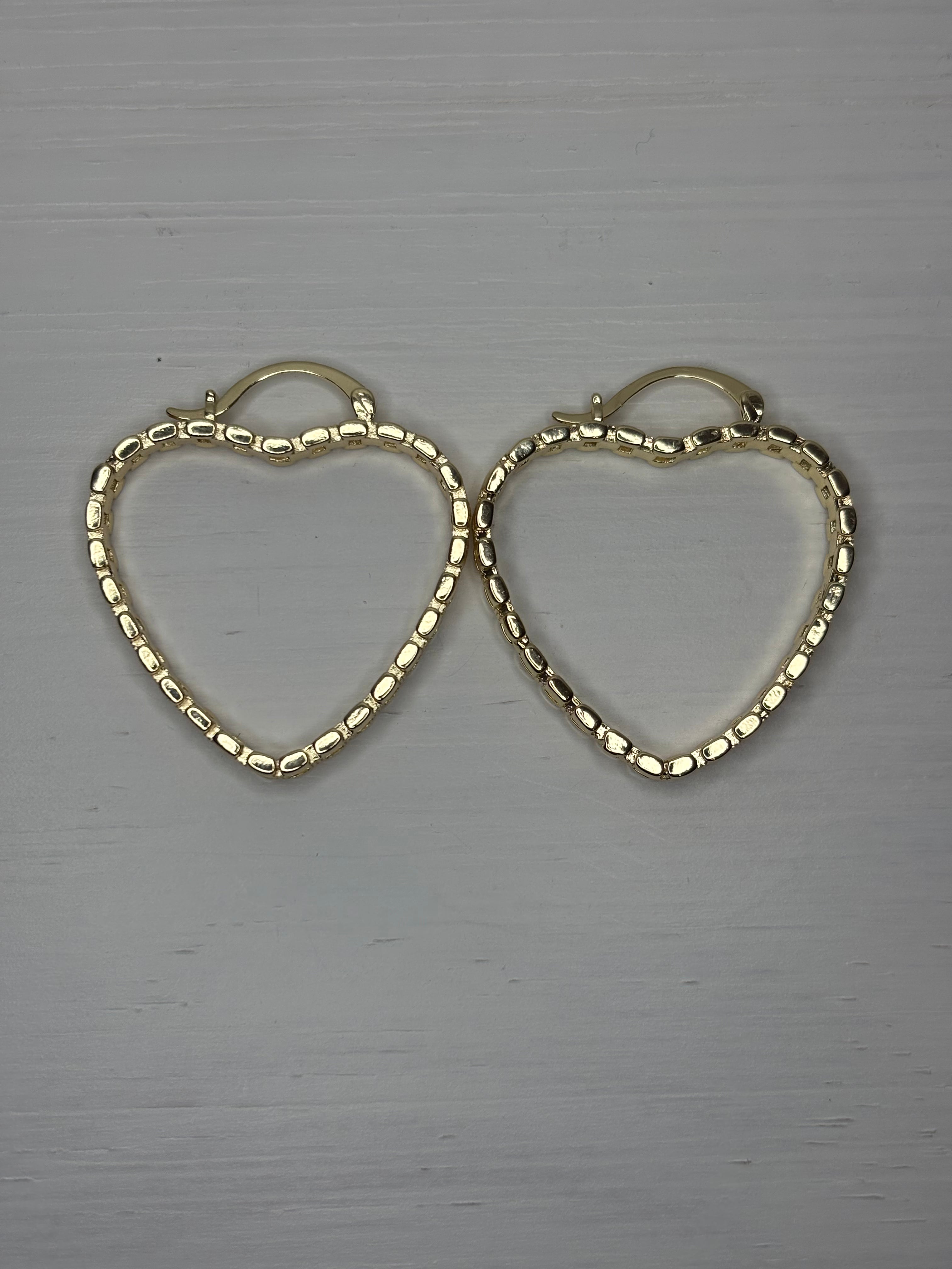 Rolly Heart Hoops
