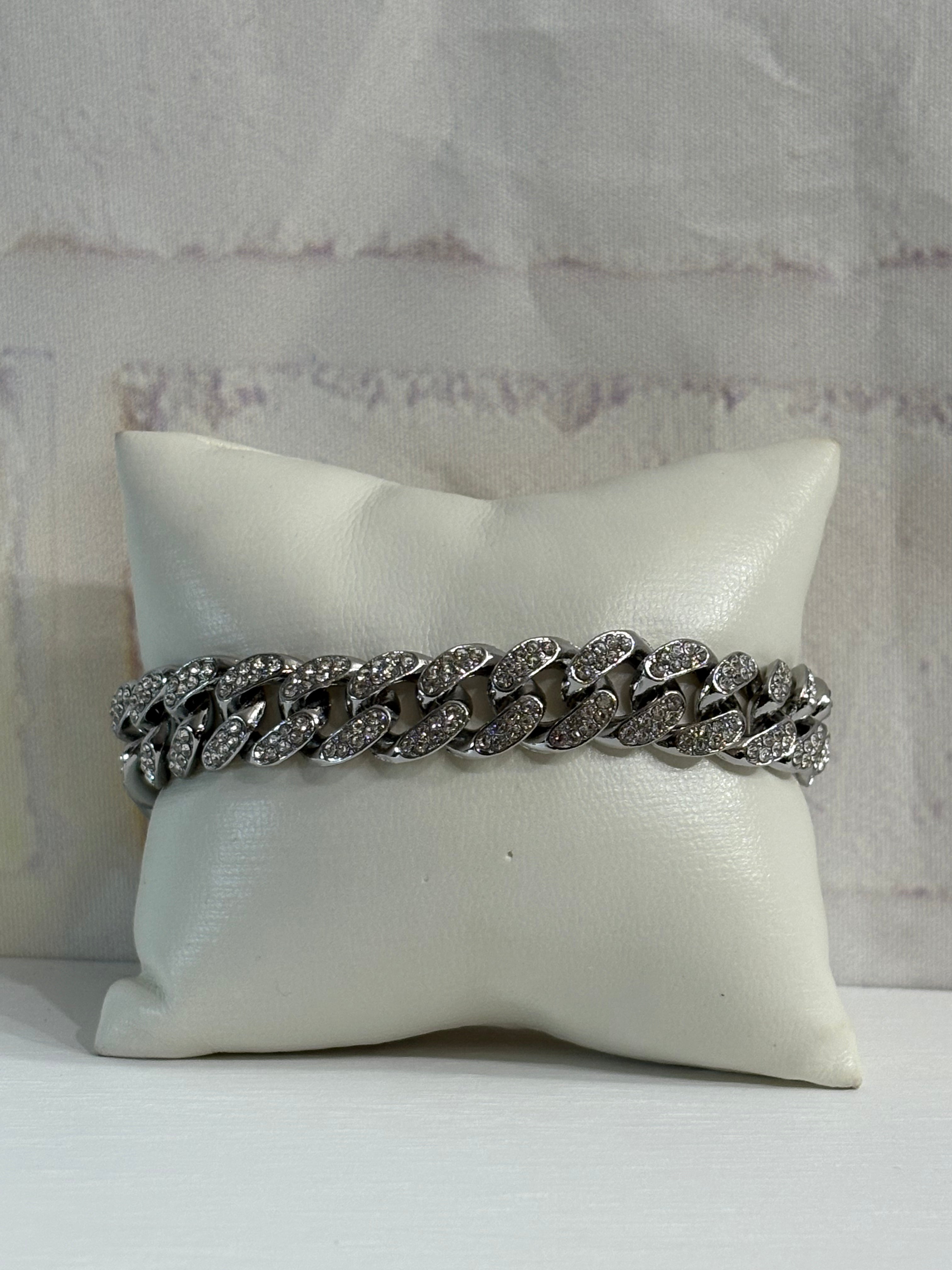 Silver Luxe Link Bracelet (thicker version)