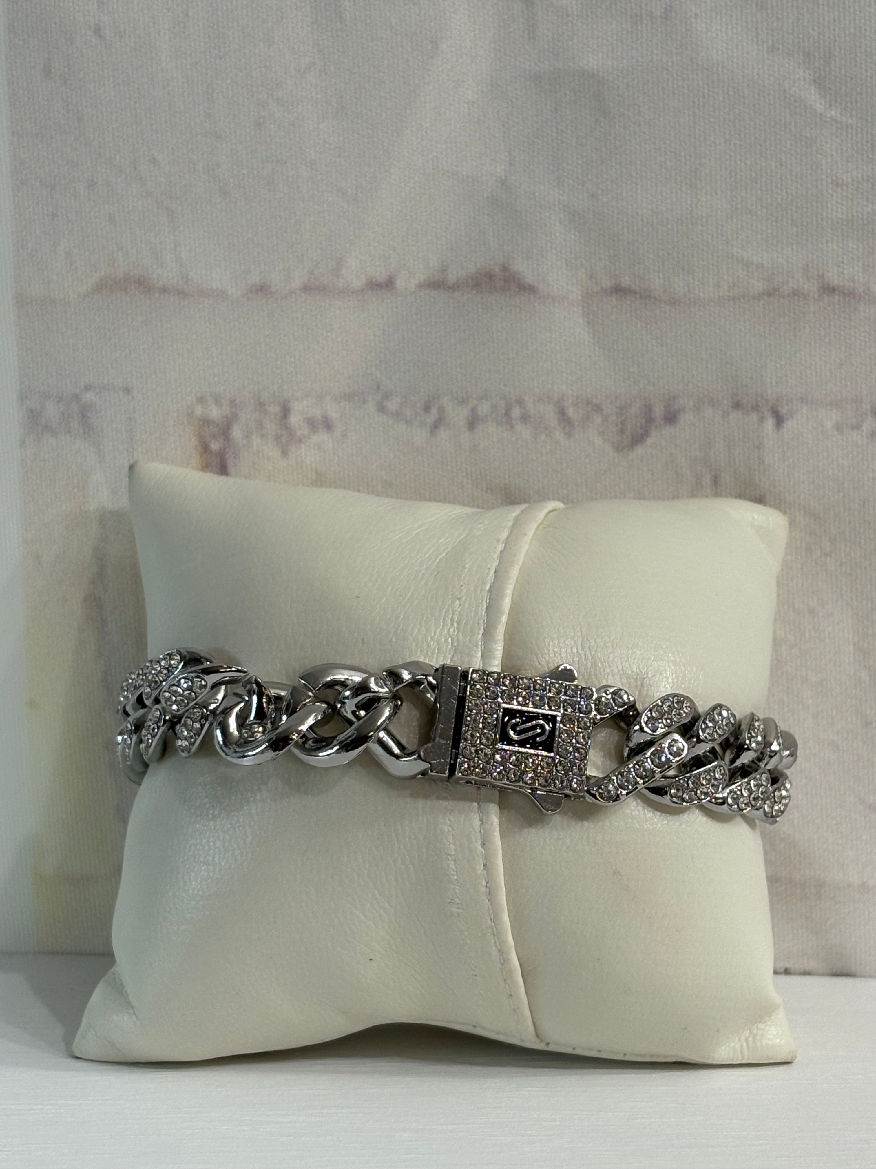 Silver Luxe Link Bracelet (thicker version)