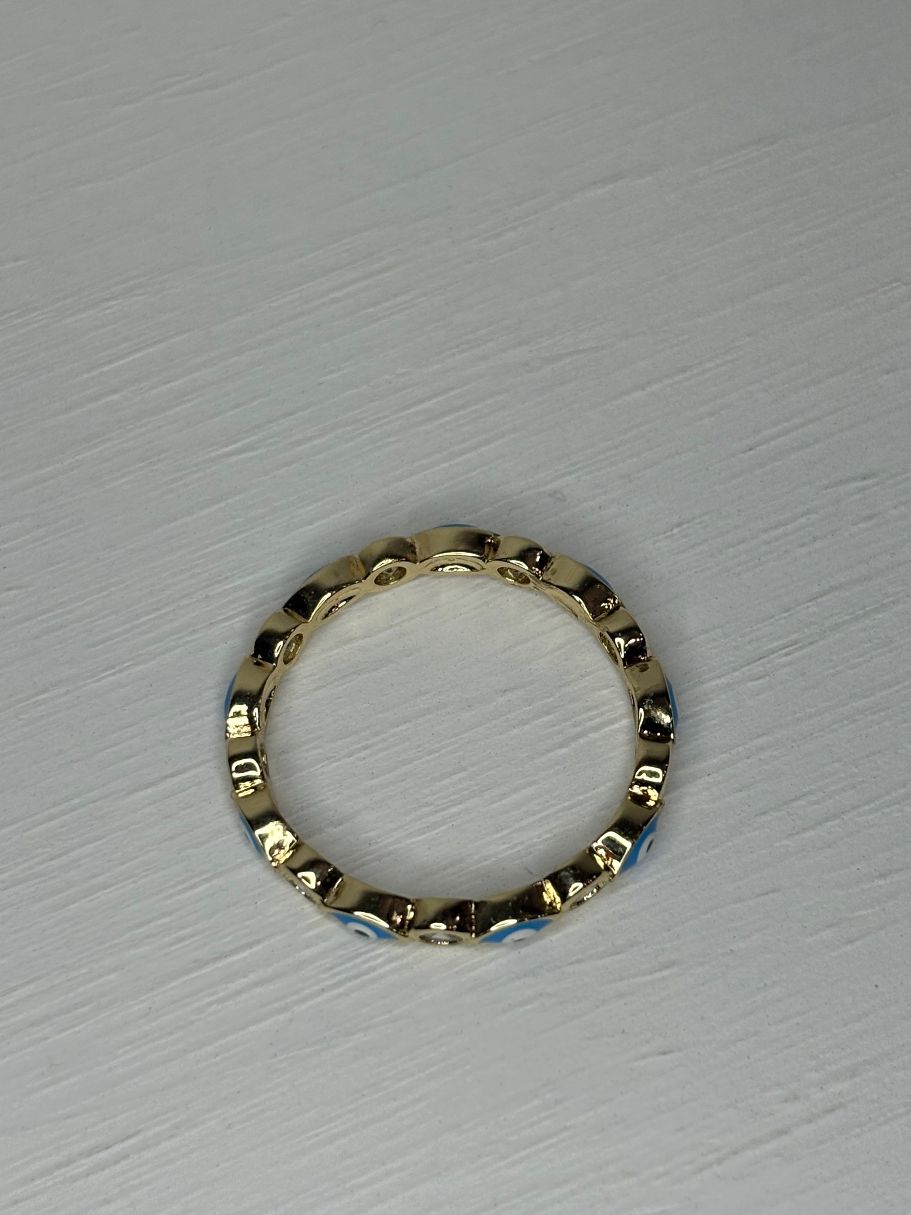 Skinty Evil Eye ring