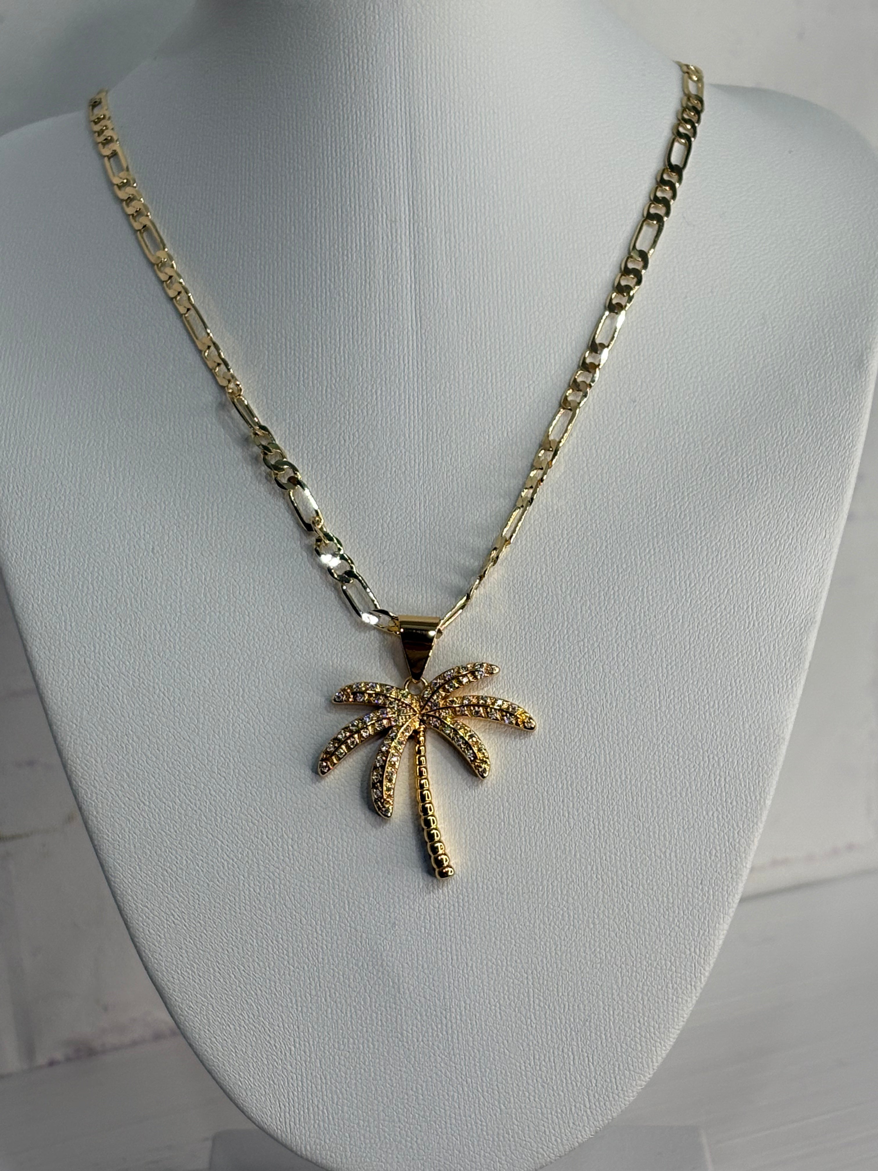 Palm Tree Necklace