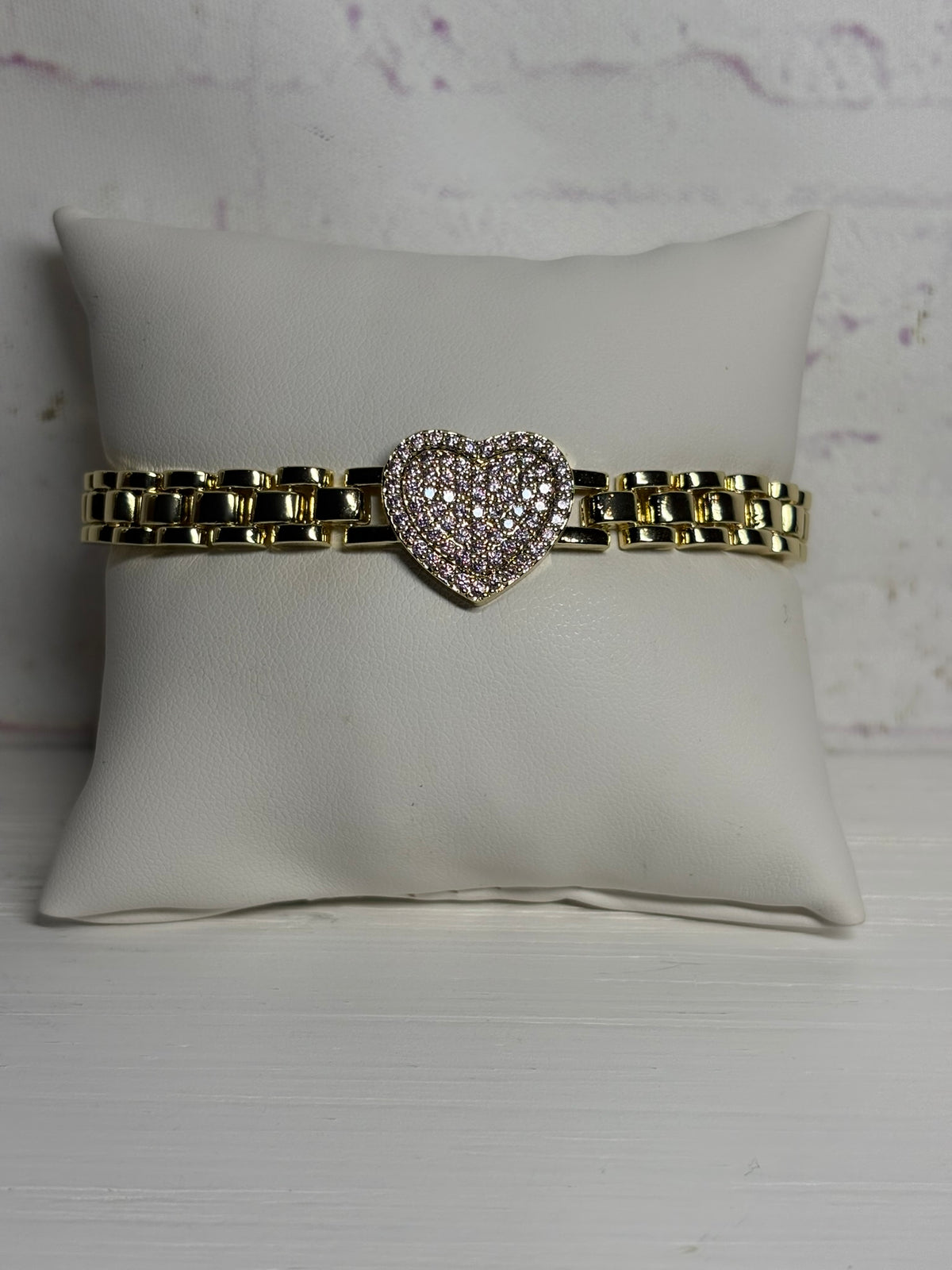 3D Heart Bracelet