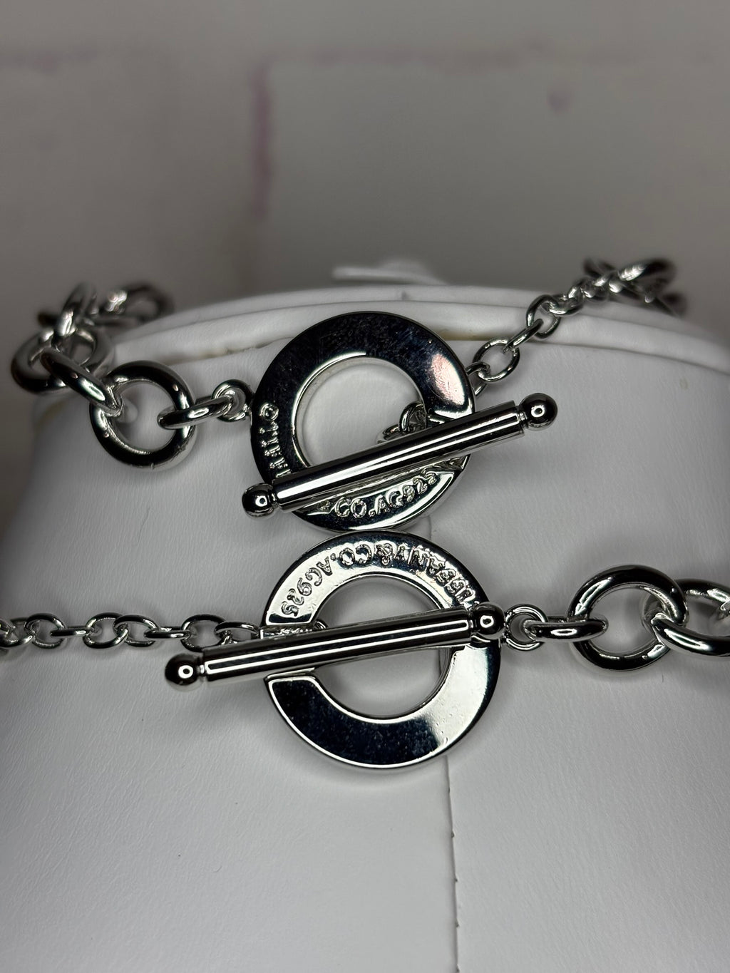 TC Chunky Heart Set Silver (stamped)