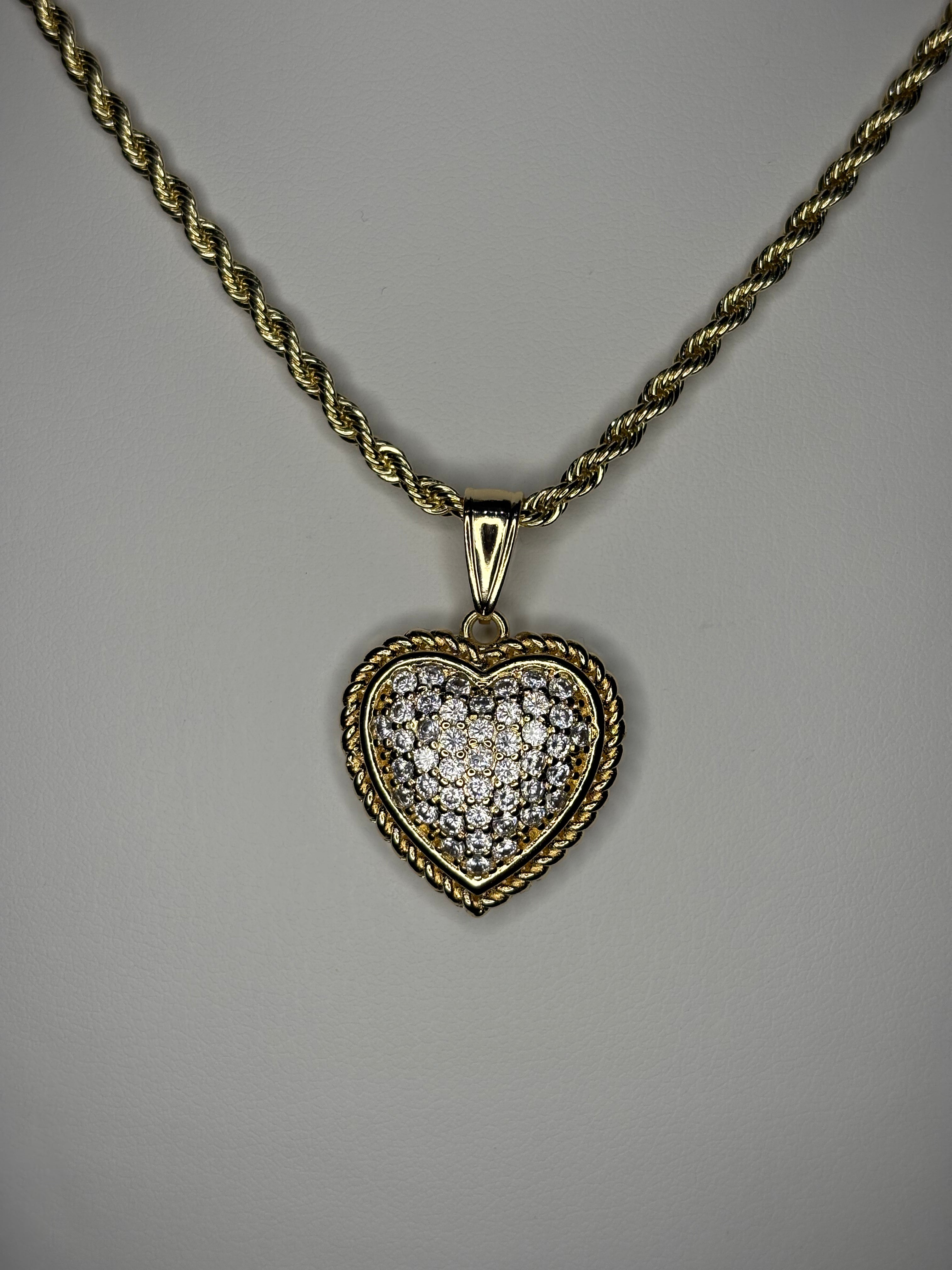 Queen Heart Baddie Necklace