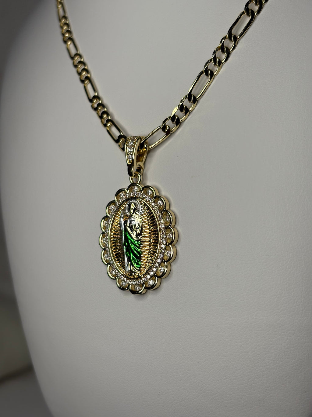 San Judas Gold Luxe Necklace