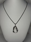 Silver Swirl Necklace