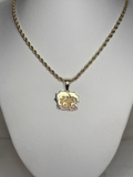 Betty Boop face necklace