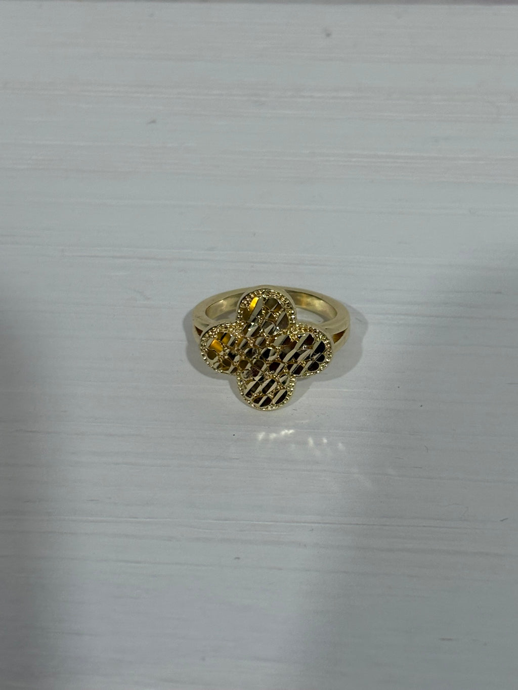 Clover Nugget Ring